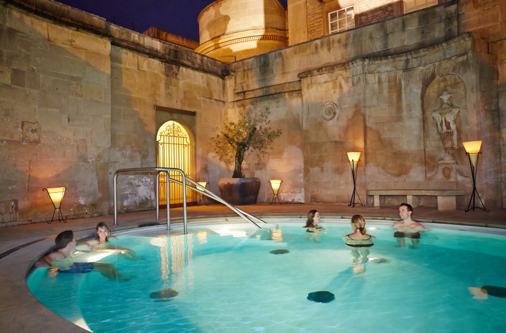 Cross Bath by candlelight, Bath