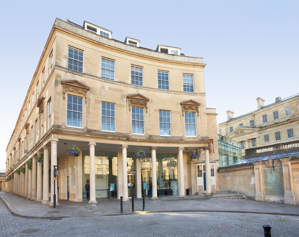 Entrance to Thermae Bath Spa